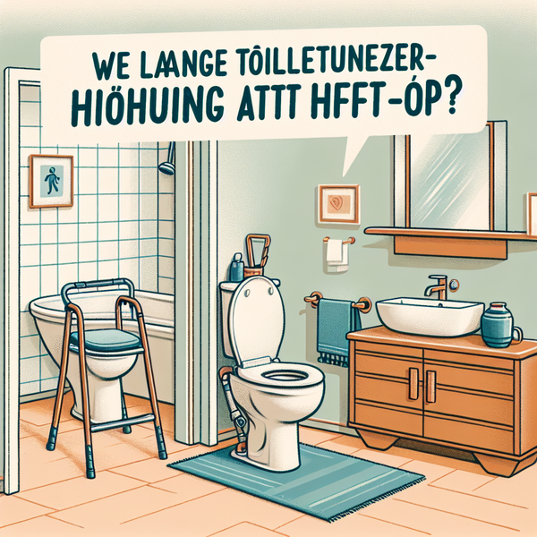 Wie lange Toilettensitzerhöhung nach Hüft-OP?