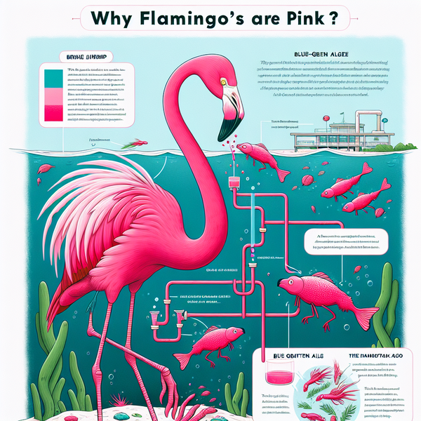 Warum sind Flamingos rosa?