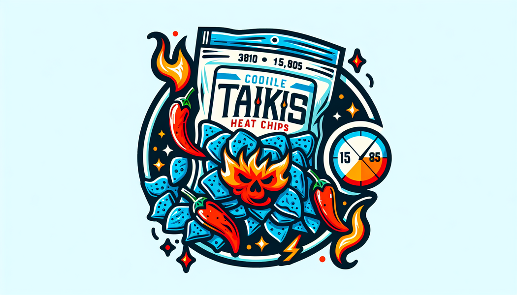 Wie viel Scoville haben Takis Blue Heat?