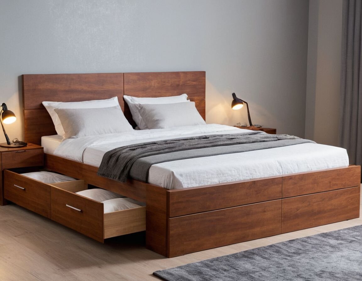 Stabilität und langlebige Verarbeitung - Bett mit Stauraum 180x200: Die perfekte Lösung für mehr Ordnung im Schlafzimmer