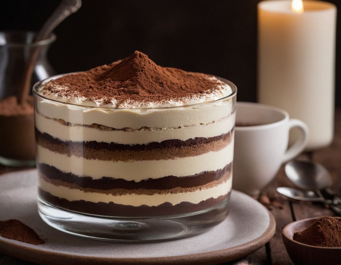 Tiramisu kühl stellen mindestens vier Stunden - Tiramisu ohne Ei und Alkohol: Das perfekte Rezept für einen genussvollen Nachtisch ohne Reue