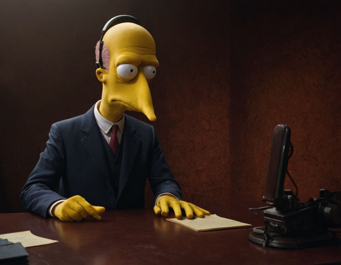 Humor und Kritik: Satirische Darstellungen im Vergleich - Friedrich Merz und Mr. Burns: Parallelen zwischen Politik und Fernsehen