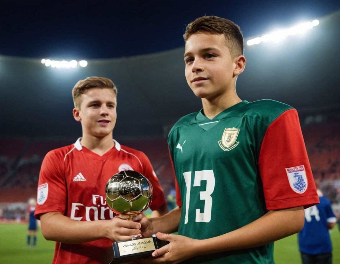 Nachwuchspreise auf regionaler Ebene erhalten - Junior Savva Andreas André: Ein aufstrebendes Talent im internationalen Fußball