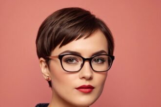Brille und Trend: Die besten Kurzhaarfrisuren für Frauen 2023