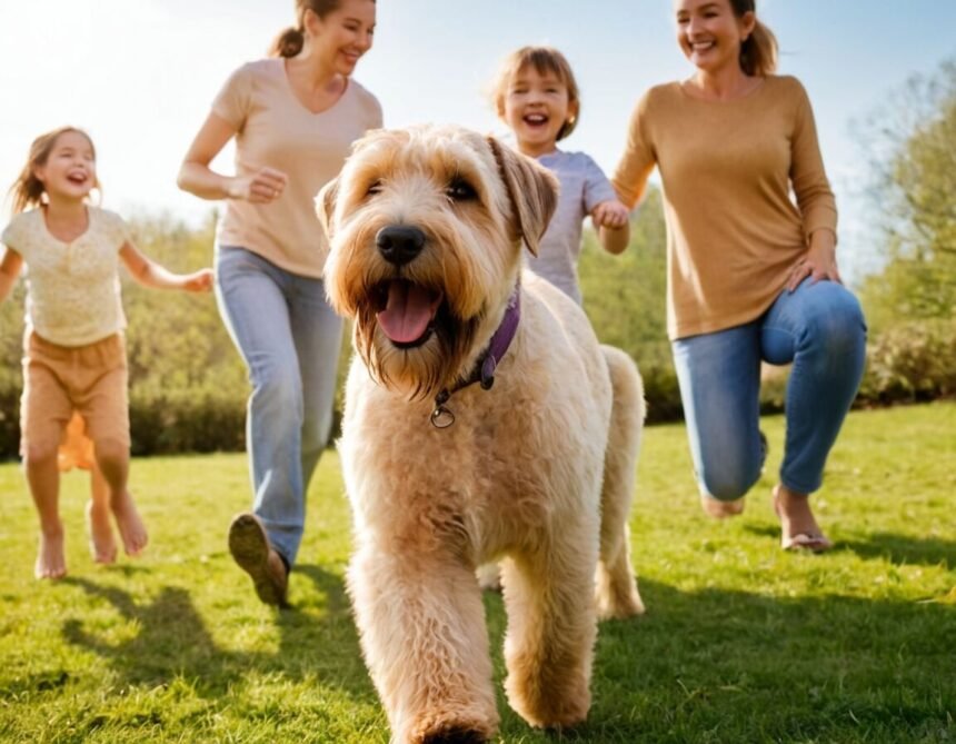 Der Irish Soft Coated Wheaten Terrier: Ein liebevoller Begleiter für aktive Familien