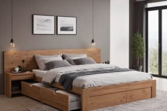 Bett 140x200 mit Stauraum: Die perfekte Lösung für kleine Räume und mehr Ordnung