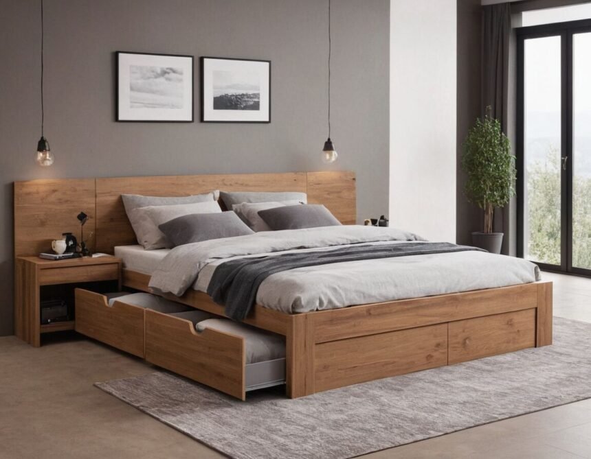 Bett 140x200 mit Stauraum: Die perfekte Lösung für kleine Räume und mehr Ordnung