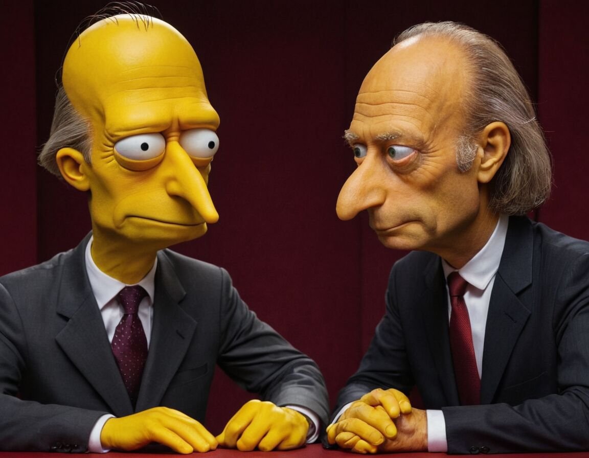 Friedrich Merz und Mr. Burns: Parallelen zwischen Politik und Fernsehen