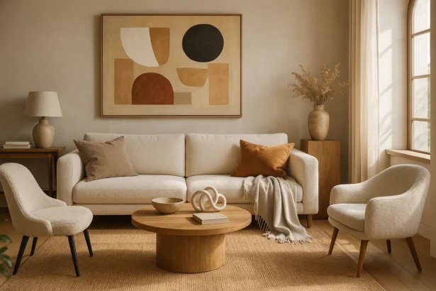 Kunstvolle Inneneinrichtung